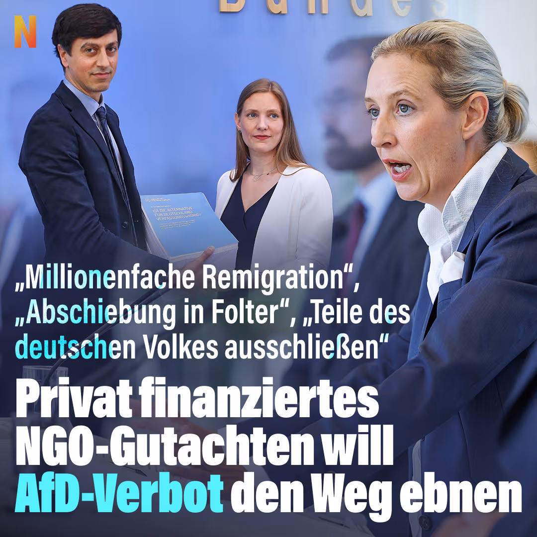 „Abschiebung in Folter“: NGO-Gutachten will AfD-Verbot den Weg ebnen