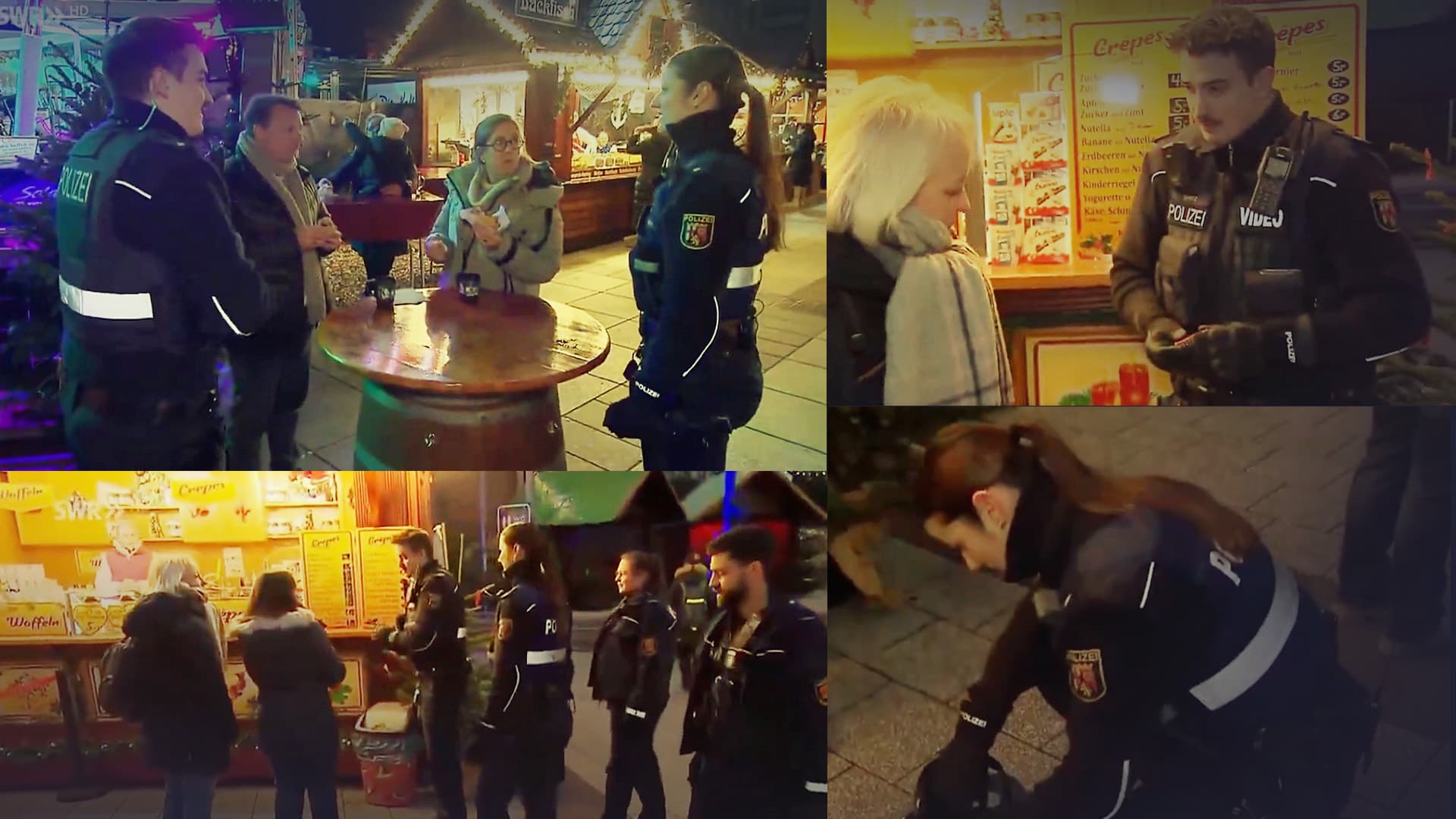 Messer-Razzia auf dem Weihnachtsmarkt gegen Deutsche