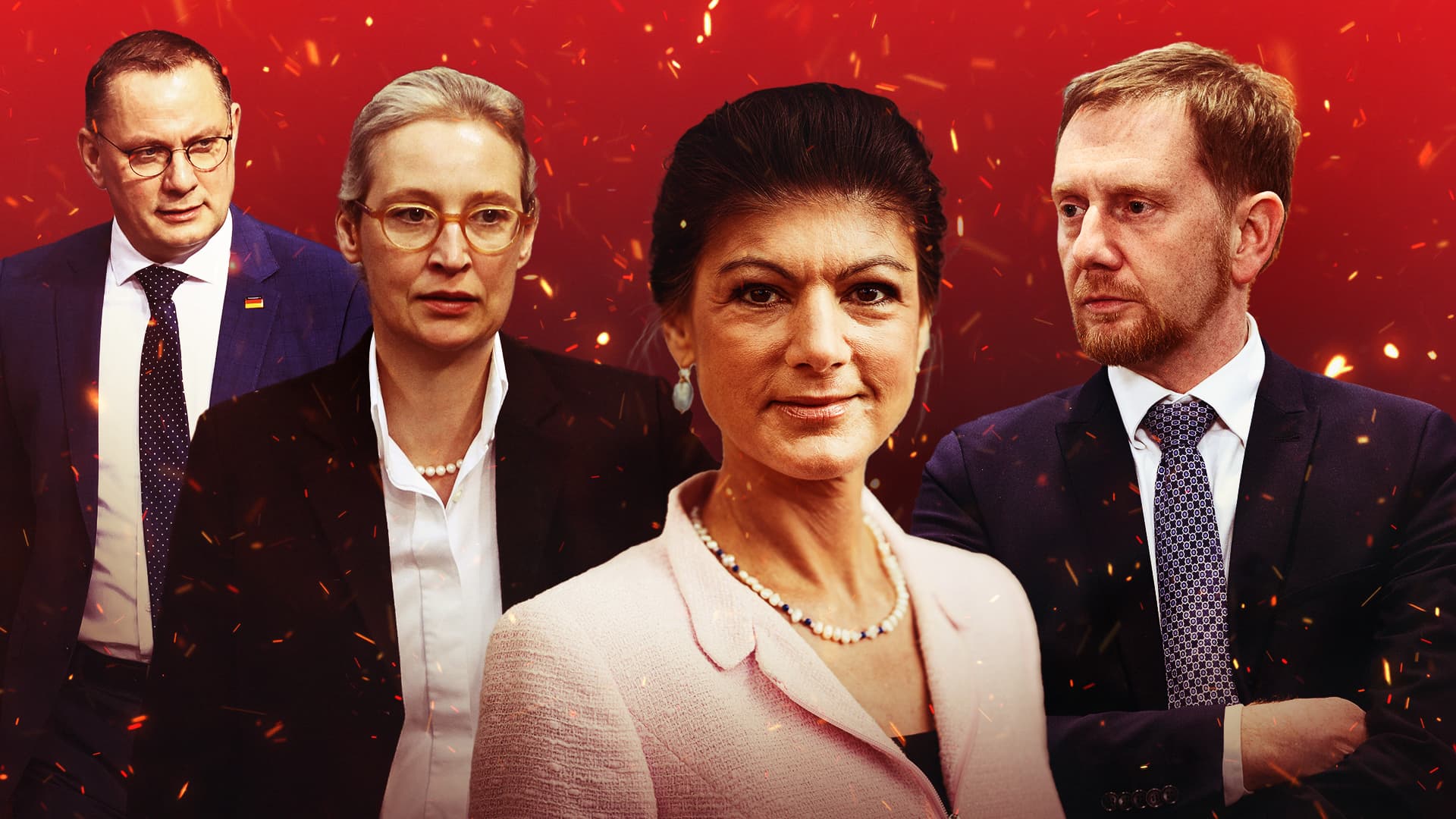 Der Osten brodelt: Drei Wahlen im Herbst +++ AfD und Wagenknecht im Umfrage-Hoch +++ Ampel-Parteien teils pulverisiert