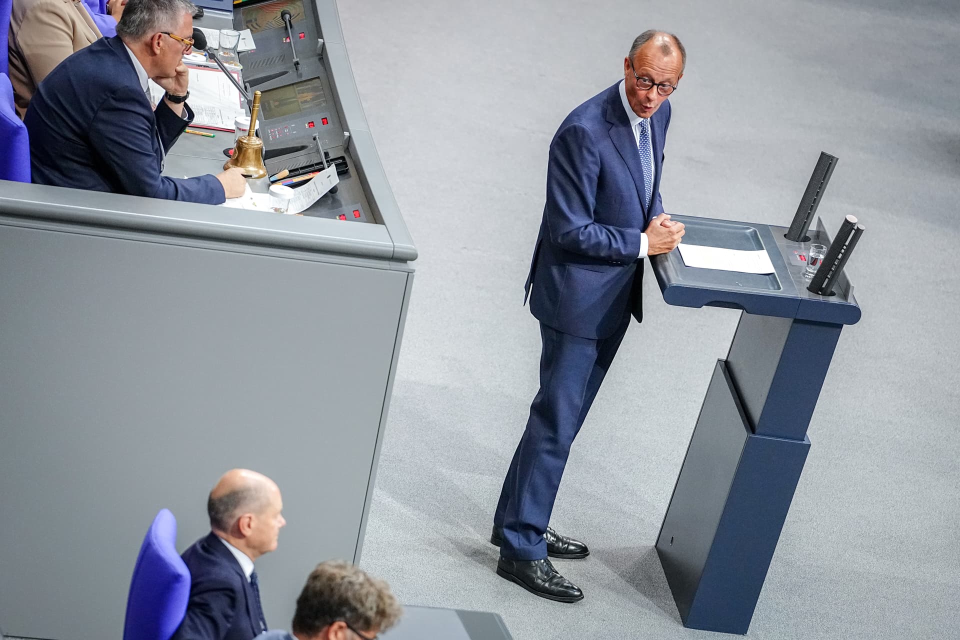 Merz prophezeit starkes SPD-Wahlergebnis über 20 Prozent