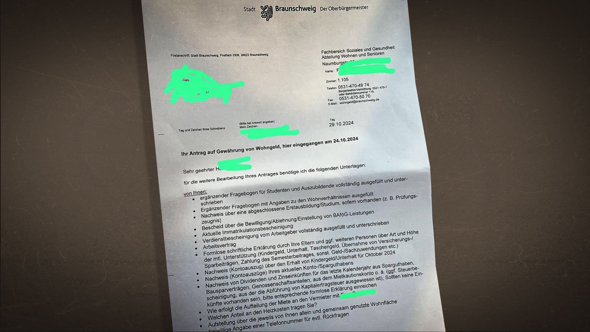 NIUS-Leser-Erlebnis: Was einem passiert, wenn man Wohngeld will und kein Flüchtling ist