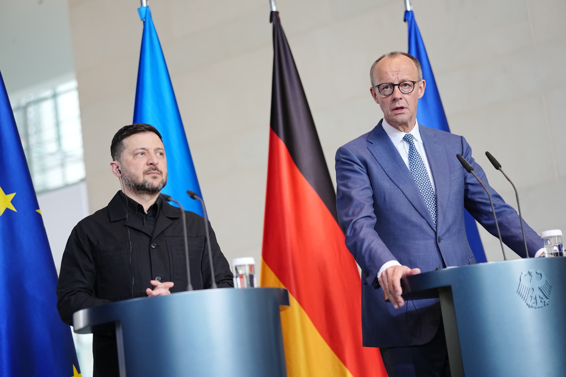 Treffen mit Selenskyj: Merz drängt auf Freigabe von 90-Milliarden-Kredit für die Ukraine