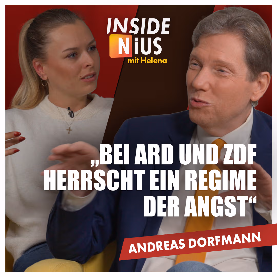 „Bei ARD und ZDF herrscht ein Regime der Angst“ – Andreas Dorfmann | Inside NIUS mit Helena