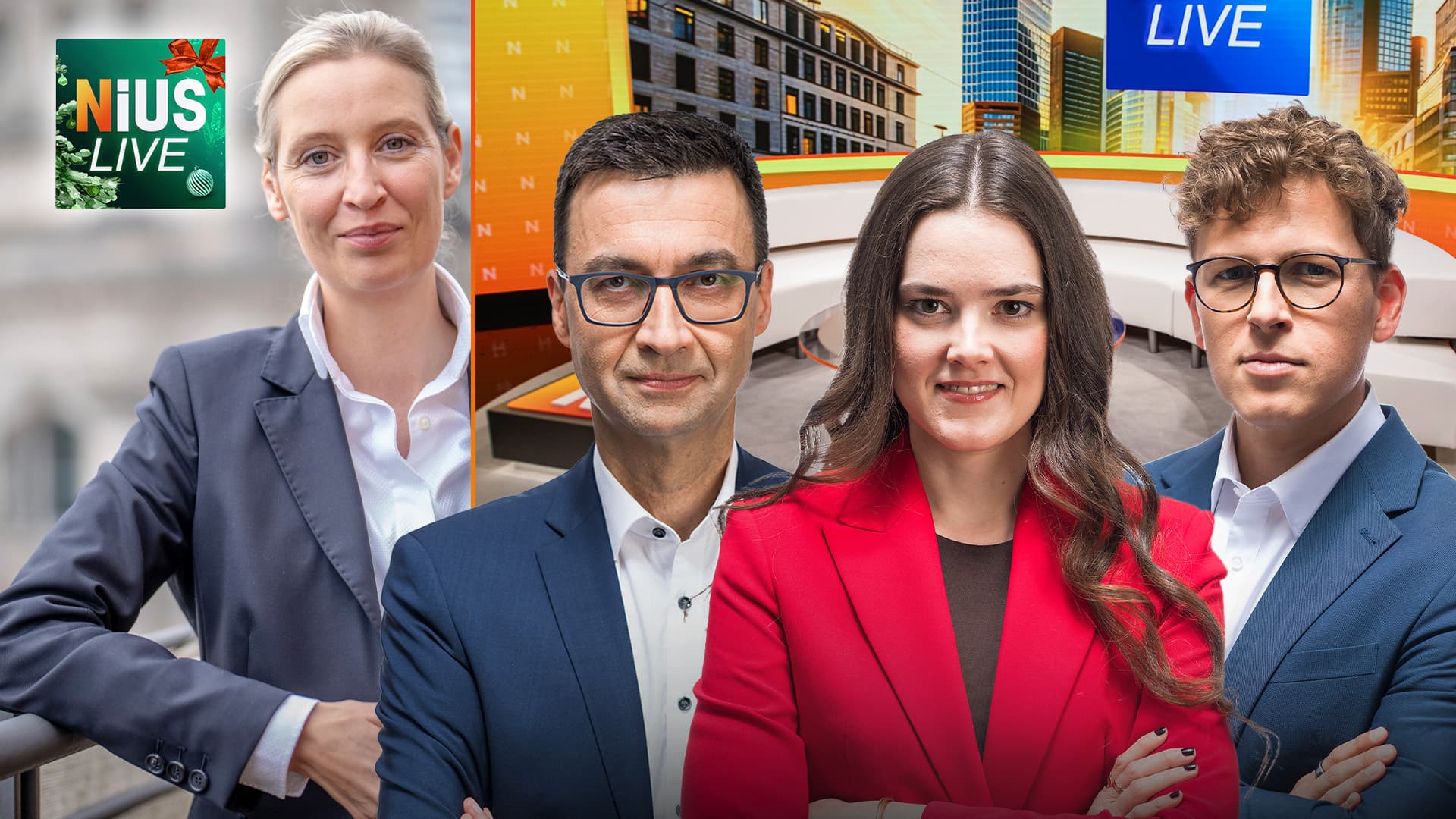 Das war NIUS Live am Dienstag: Mehrheit will Kanzlerin Weidel