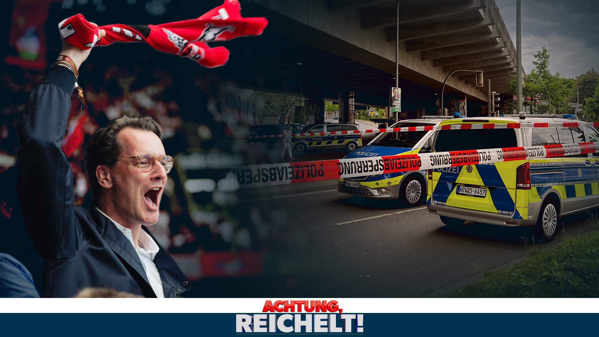 Was kümmert ihn der Anschlag? Bielefeld weint, Wüst jubelt!