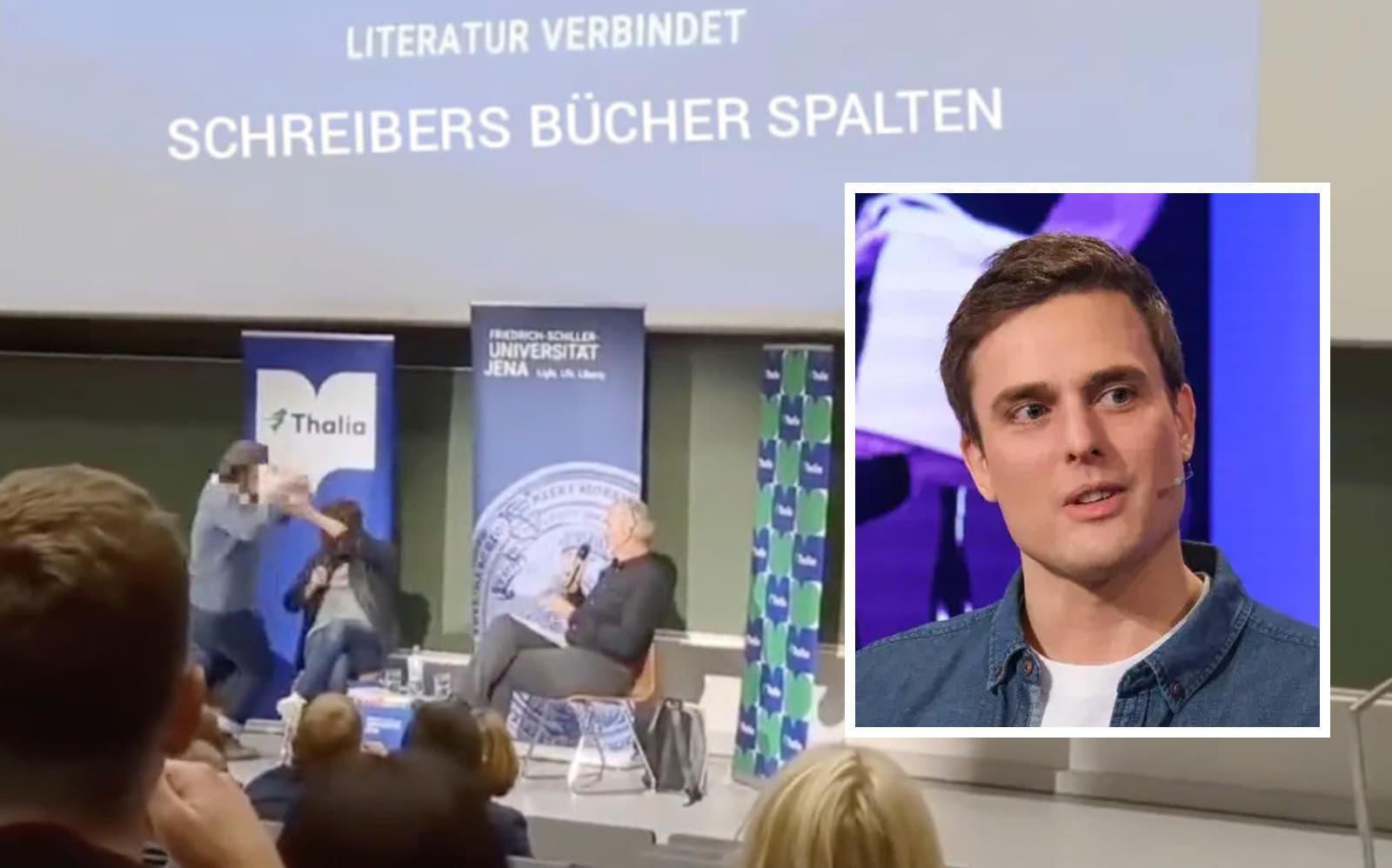 Torte ins Gesicht: Angriff auf Tagesschau-Sprecher Constantin Schreiber