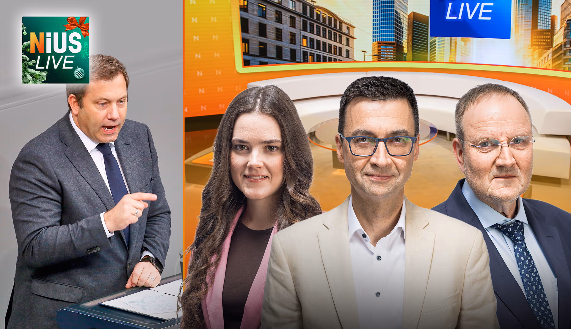 Jetzt NIUS Live: Klingbeil: „Jeder wird spüren, dass wir sparen“