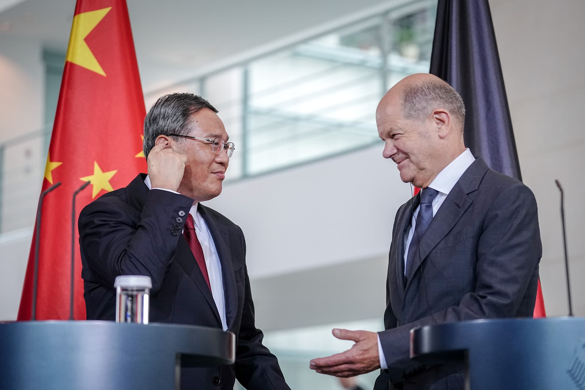China-Gipfel: Scholz fordert Pressefreiheit – und verbietet dann Fragen