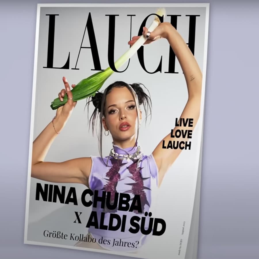 Nina Chuba tauscht Wildberry Lillet gegen Lauch!