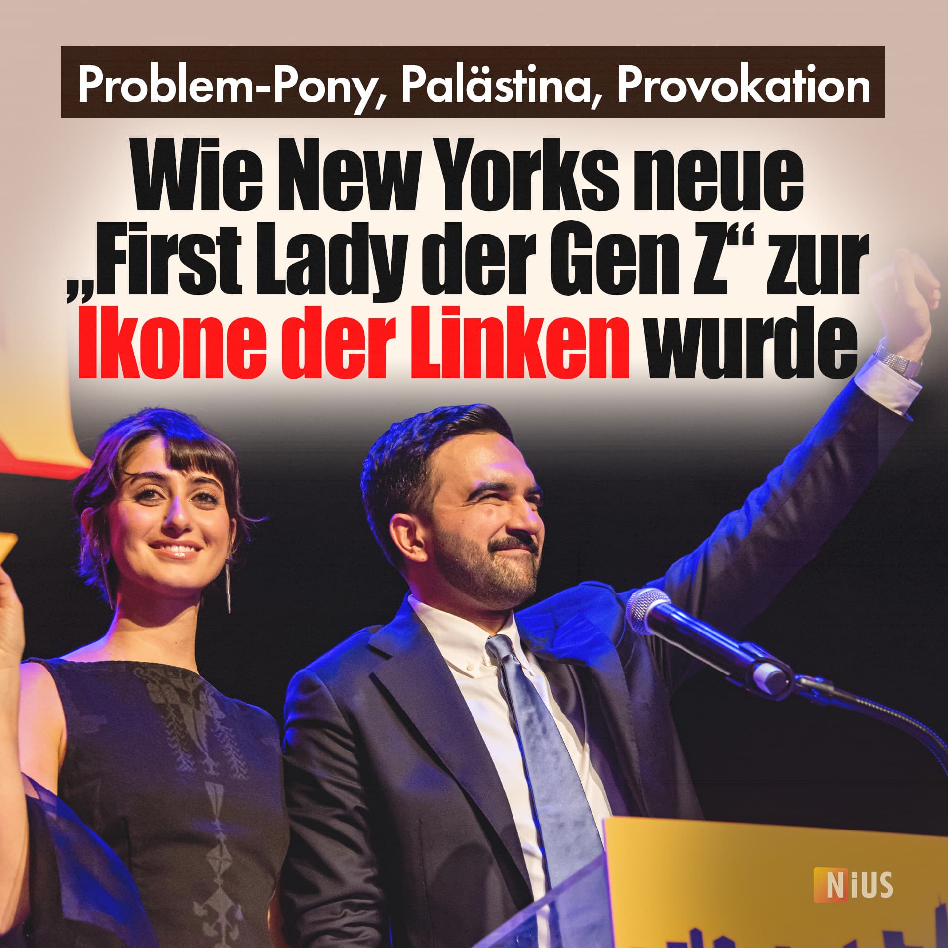 Wie New Yorks neue „First Lady der Gen Z“ zur Ikone der Linken wurde