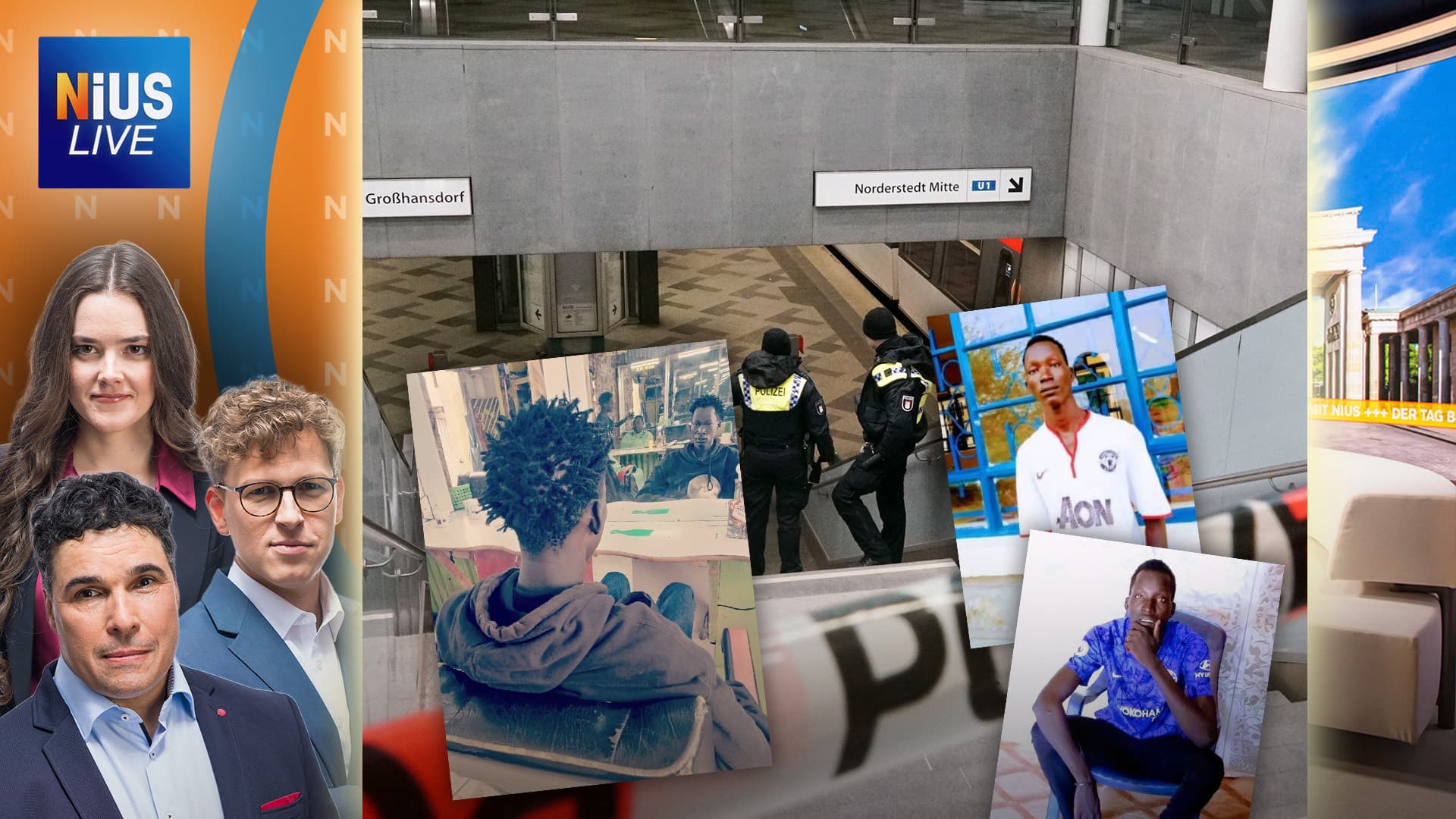Das war NIUS Live am Mittwoch: Die vielen Gesichter des U-Bahn-Mörders