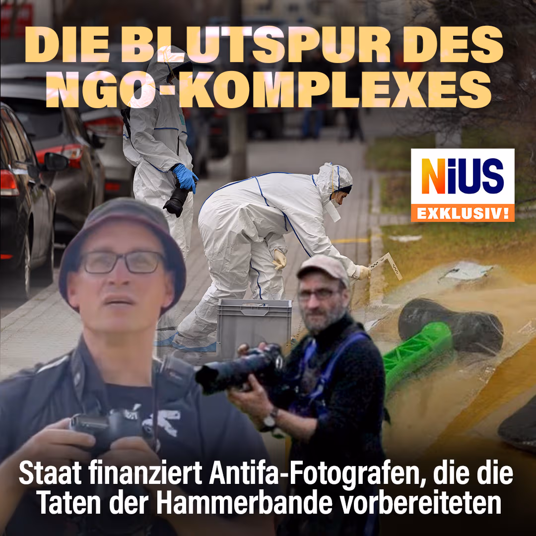 Die Blutspur des NGO-Komplexes: Staat finanziert Antifa-Fotografen, die die Taten der Hammerbande vorbereiteten