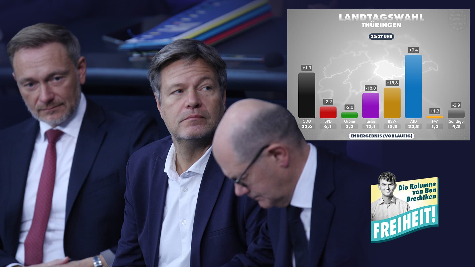 Jetzt sollte auch der Letzte kapieren: Der linksgrüne Irrsinn muss ein Ende haben