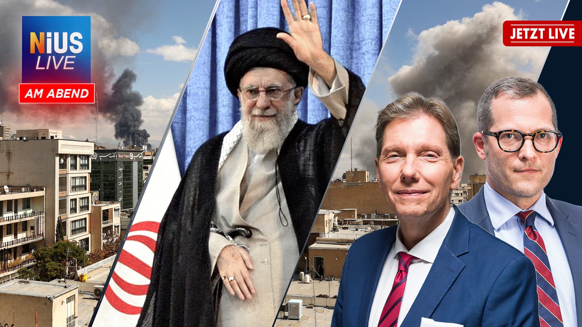 Das war NIUS Live am Abend: Der Ober-Mullah ist tot – was kommt jetzt?