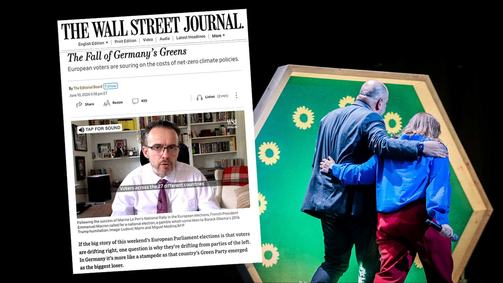 „Explodierende Klima-Kosten lassen Wähler verzweifeln“: So rechnet das Wall Street Journal mit den Grünen ab
