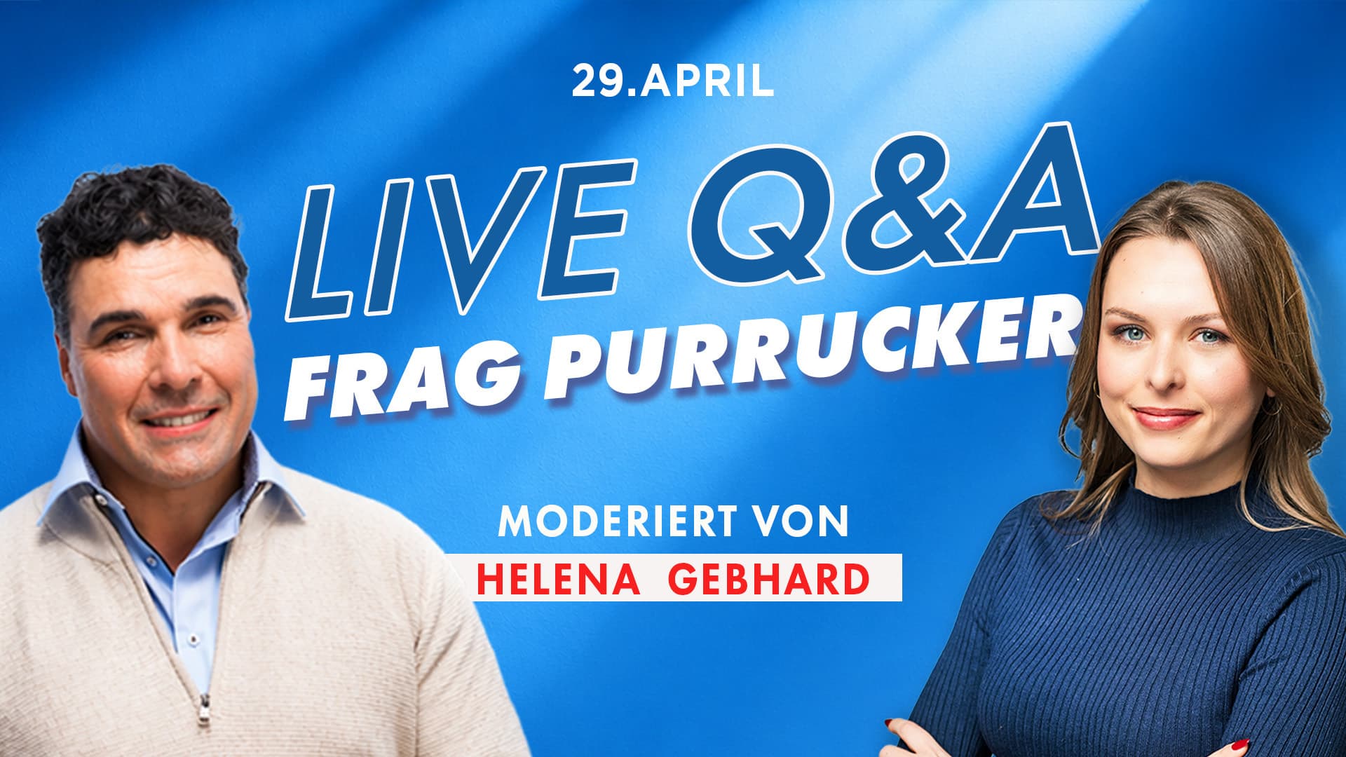 Exklusiv: Live-Fragestunde mit Alexander Purrucker am 29. April – jetzt Zugang sichern!
