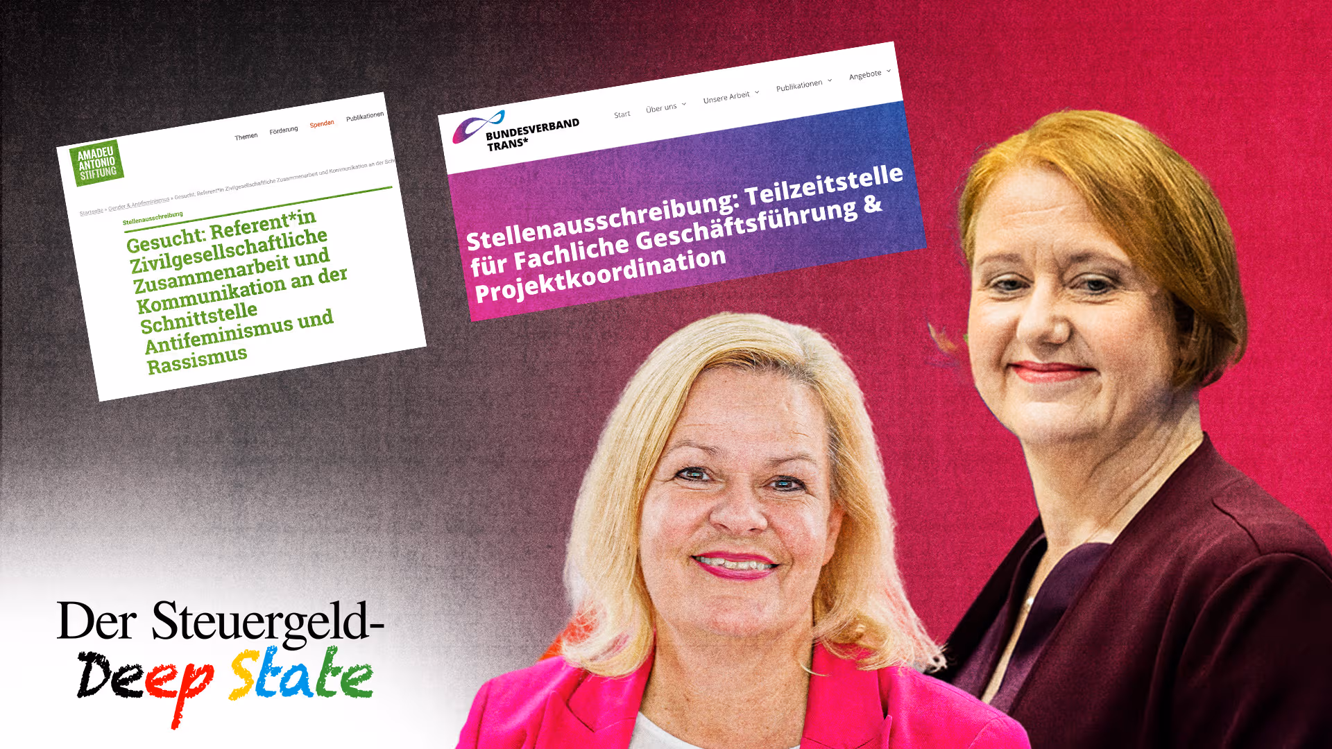 „Work-Life-Balance“ und Teilzeit für „mehrfachmarginalisierte Personen“: So finanziert der Staat die Mitarbeiter des NGO-Komplexes