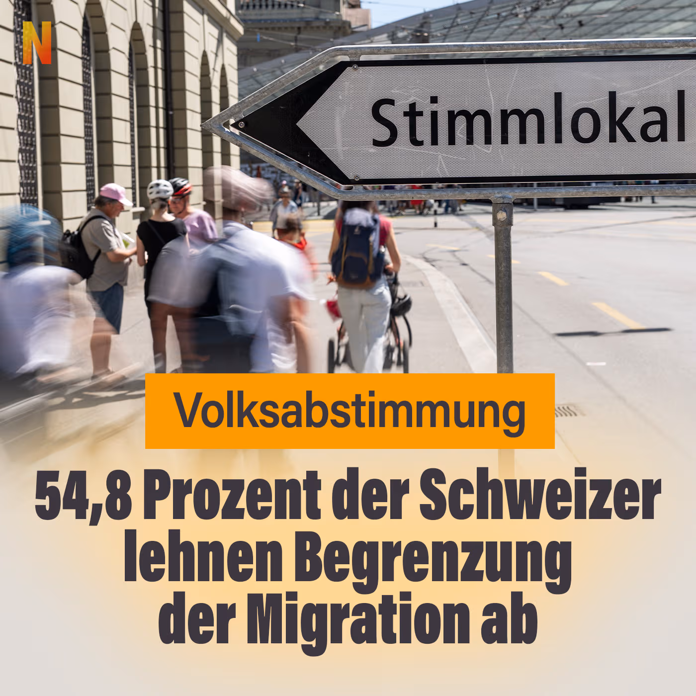 Volksabstimmung: 54,8 Prozent der Schweizer lehnen Begrenzung der Migration ab