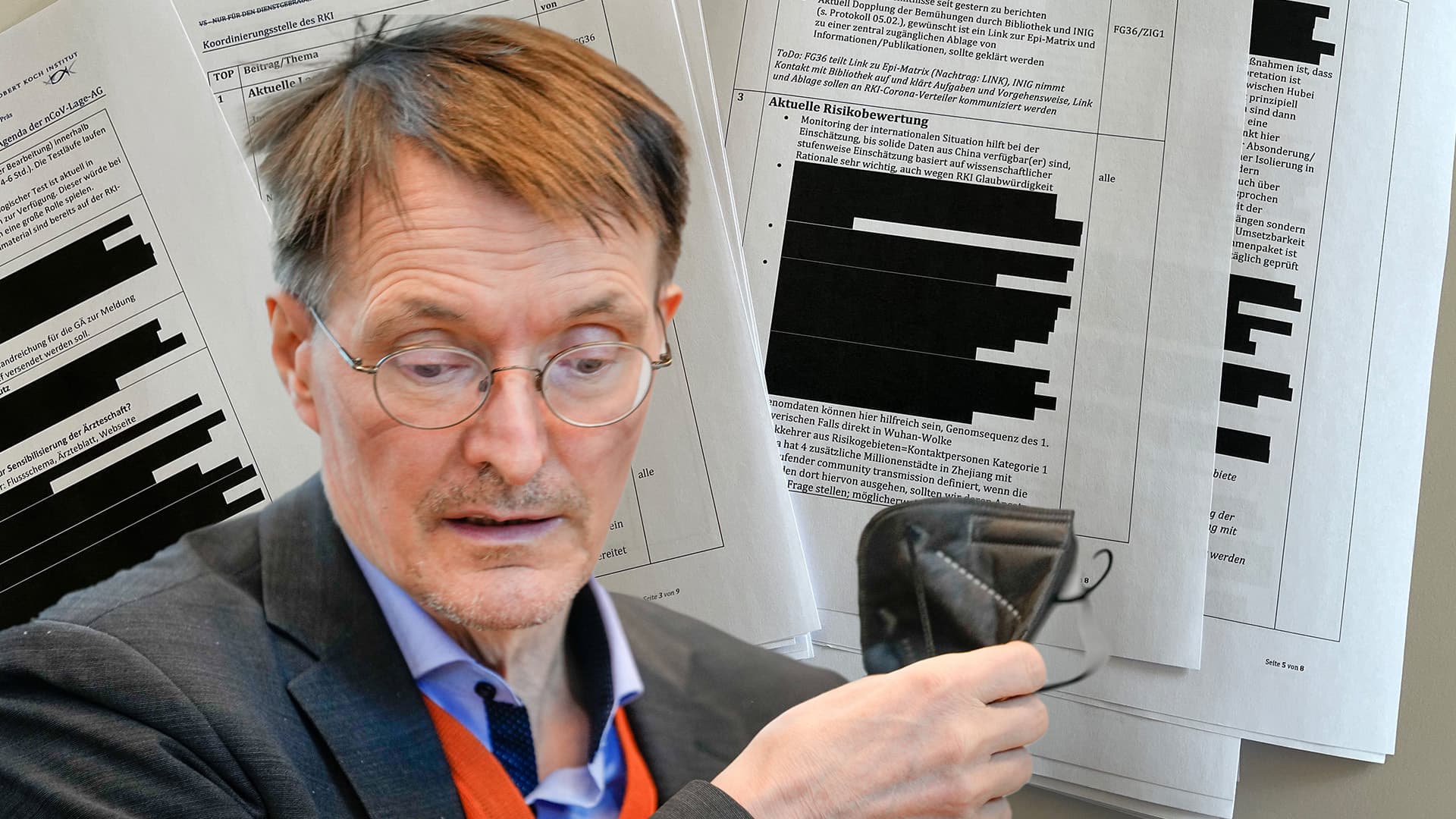 Warum werden die China-Passagen aus den Corona-Protokollen nicht entschwärzt, Herr Lauterbach?