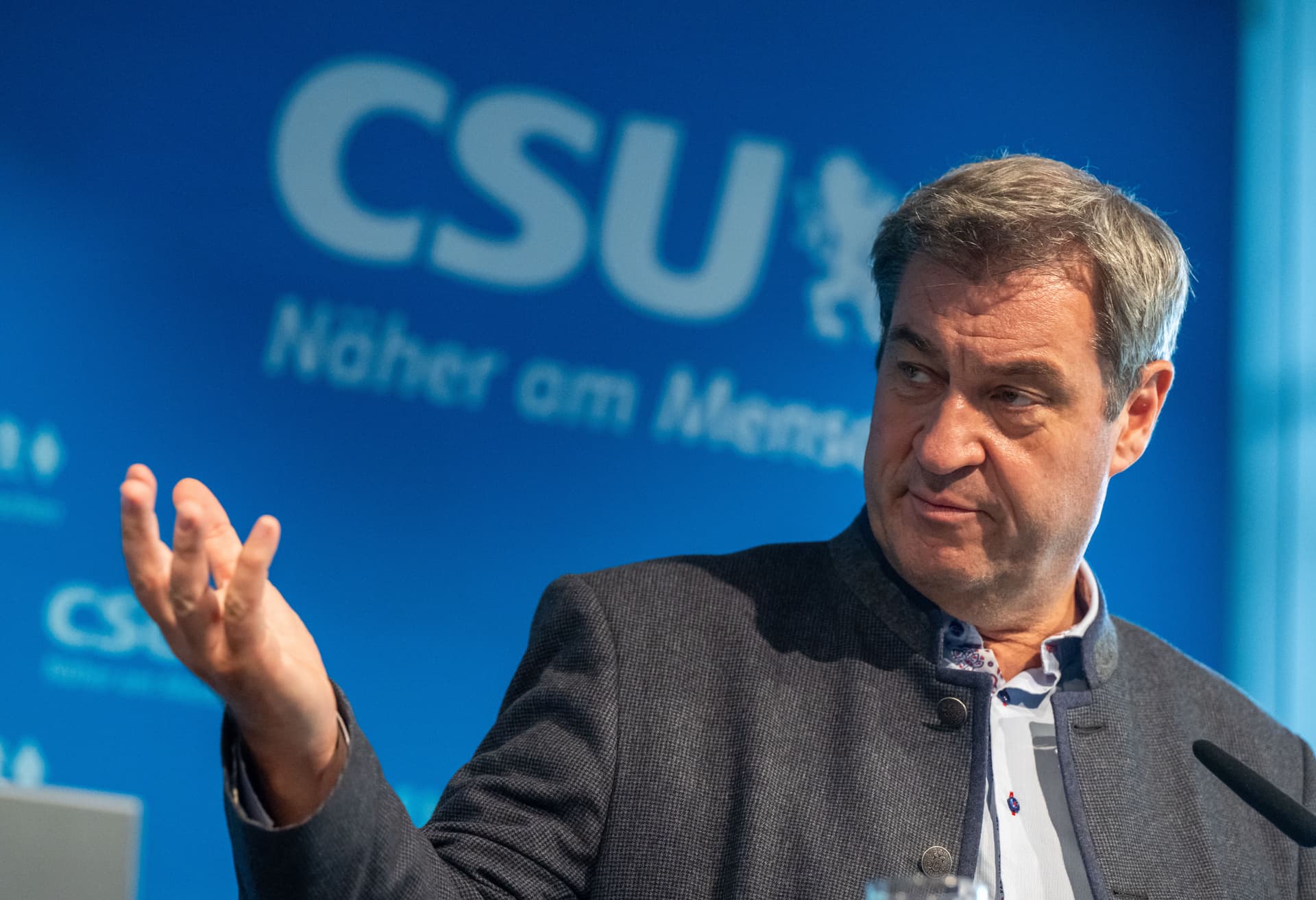 „Deutschland fällt immer weiter zurück“, sagt Söder – und fordert ein „Sofortprogramm“ für die Wirtschaft