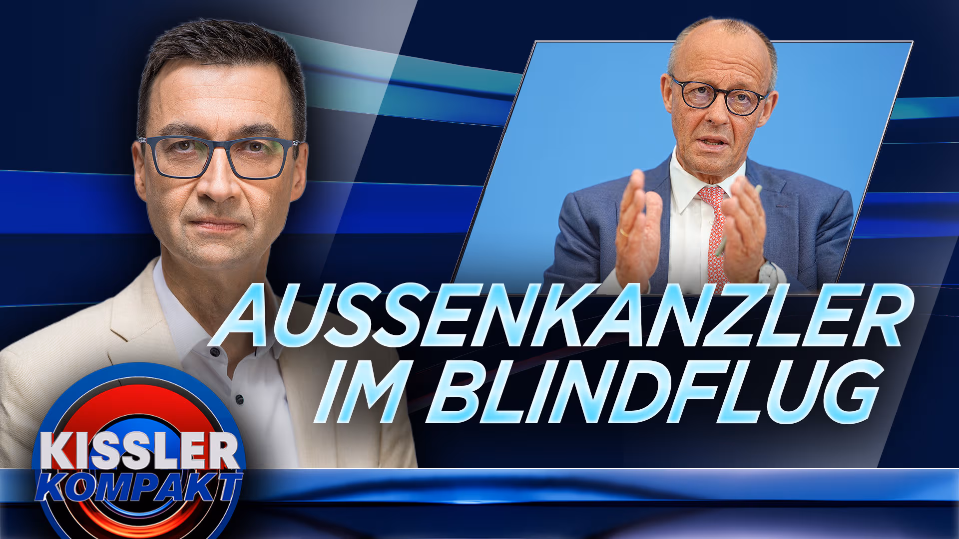 Der Kanzler redet sich die Lage schön: So bleibt Merz im Tief | KISSLER Kompakt am 16.07.