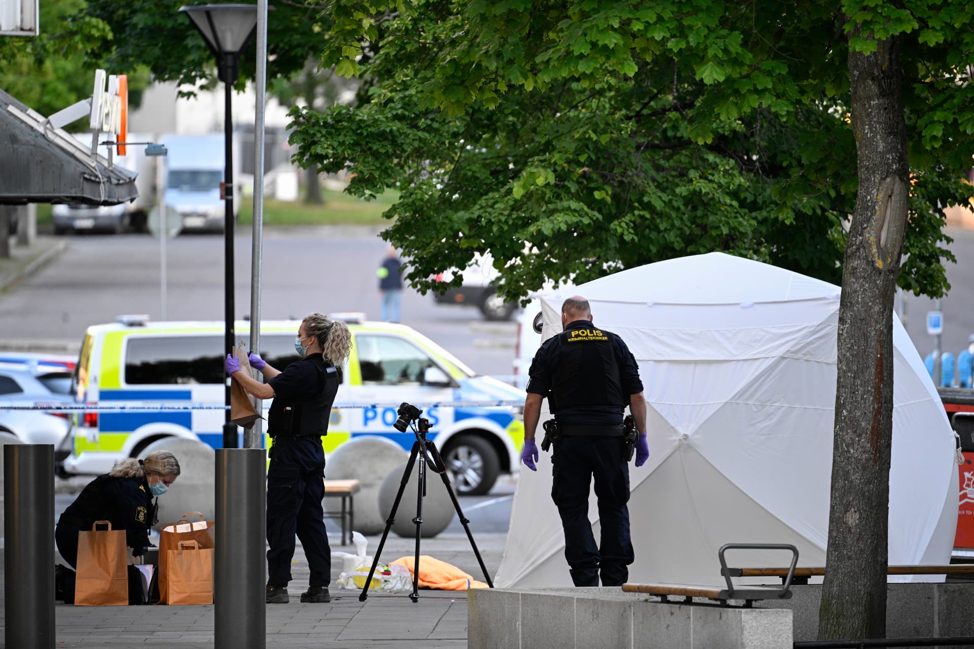 Ein Toter (15) und drei Verletzte bei Schüssen im Süden von Stockholm