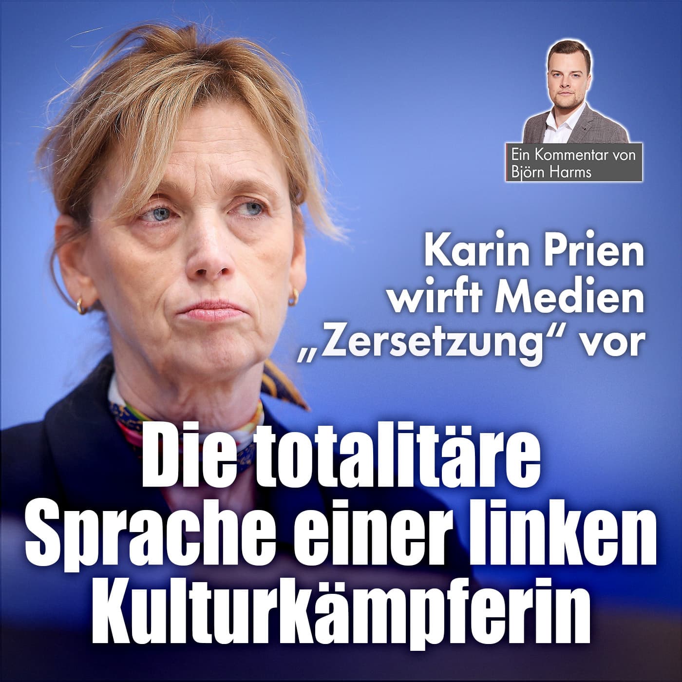 Karin Prien wirft Medien „Zersetzung“ vor: Die totalitäre Sprache einer linken Kulturkämpferin