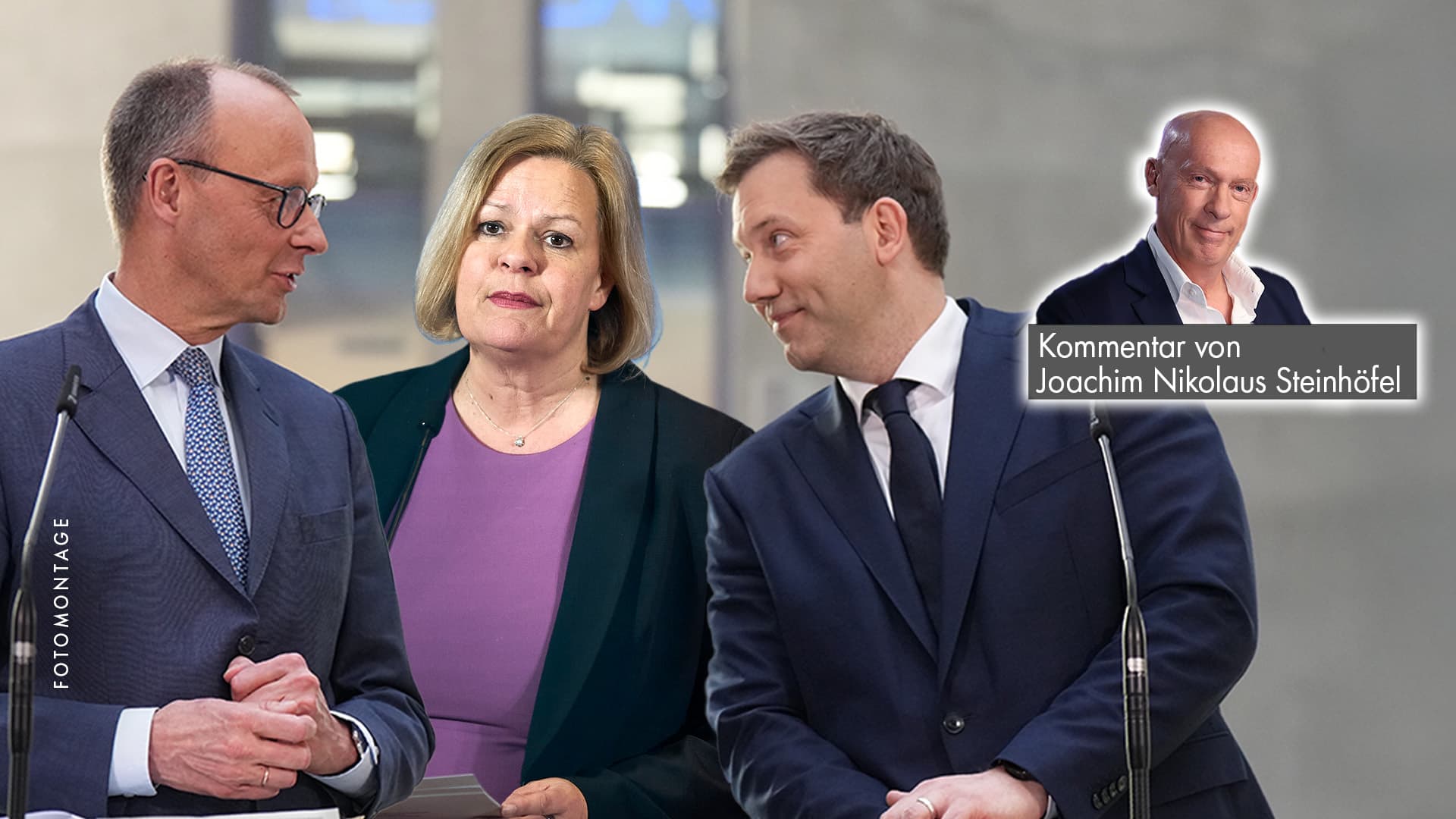 Merz, Klingbeil & Co. und die Meinungsfreiheit – sie alle sind gesichert freiheitsfeindliche Verdachtsfälle