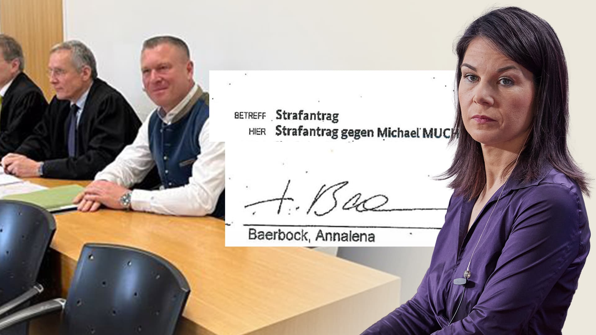 Strafantrag wegen Beleidigung! Mit dieser Unterschrift hat Baerbock einen Unternehmer vor Gericht gezogen