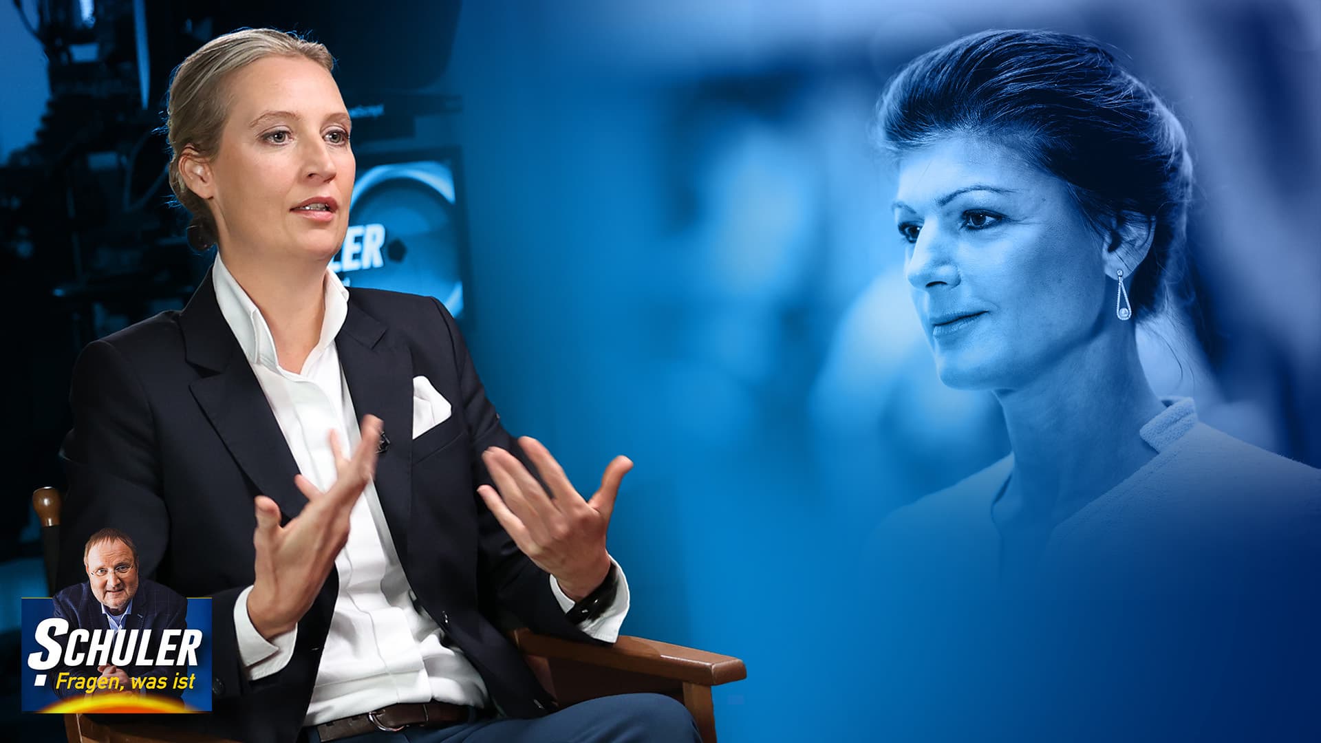Ganz außen, ganz alleine: Das sagt AfD-Weidel zur Merz-Brandmauer und zu Sahra Wagenknecht