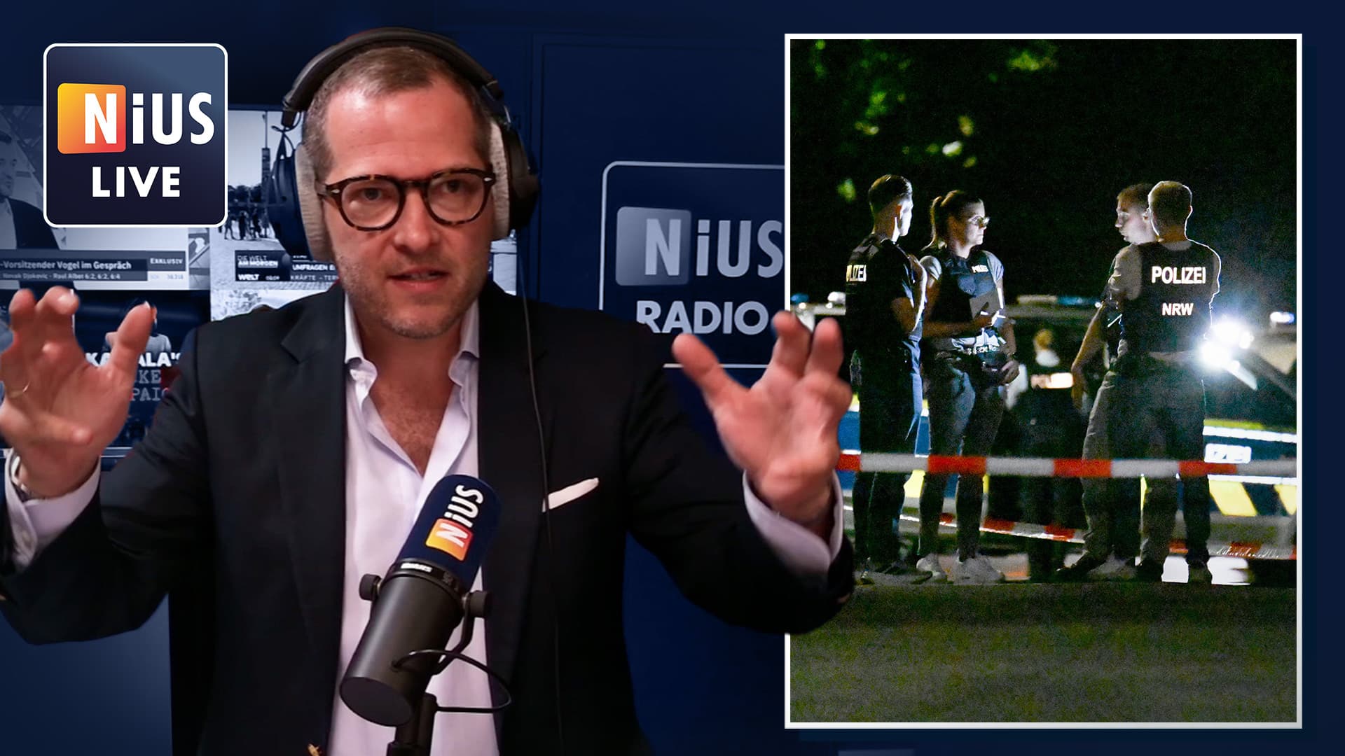 NIUS Live: „Das dysfunktionale System hat Blut an den Händen“