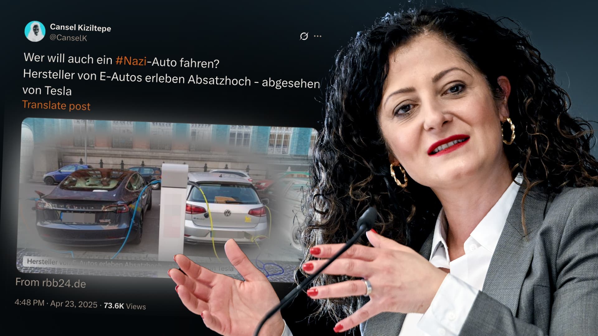 SPD-Senatorin bezeichnet Tesla als „Nazi-Auto“