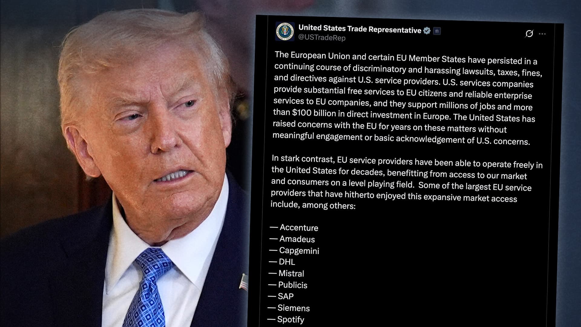 USA drohen deutschen Unternehmen wegen EU-Strafen gegen Elon Musk