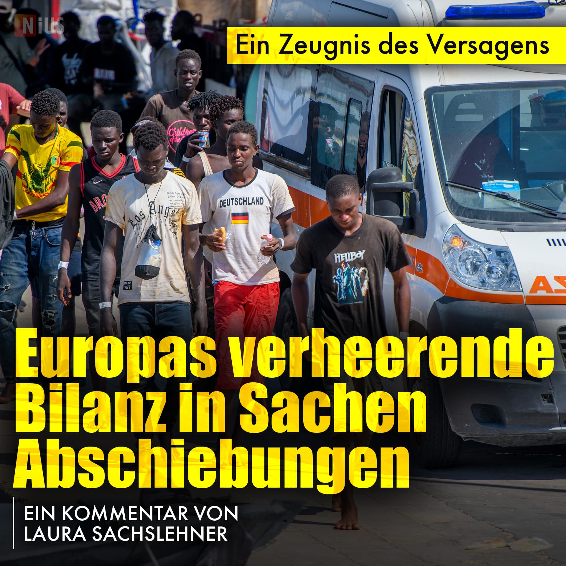 Ein Zeugnis des Versagens: Europas verheerende Bilanz in Sachen Abschiebungen