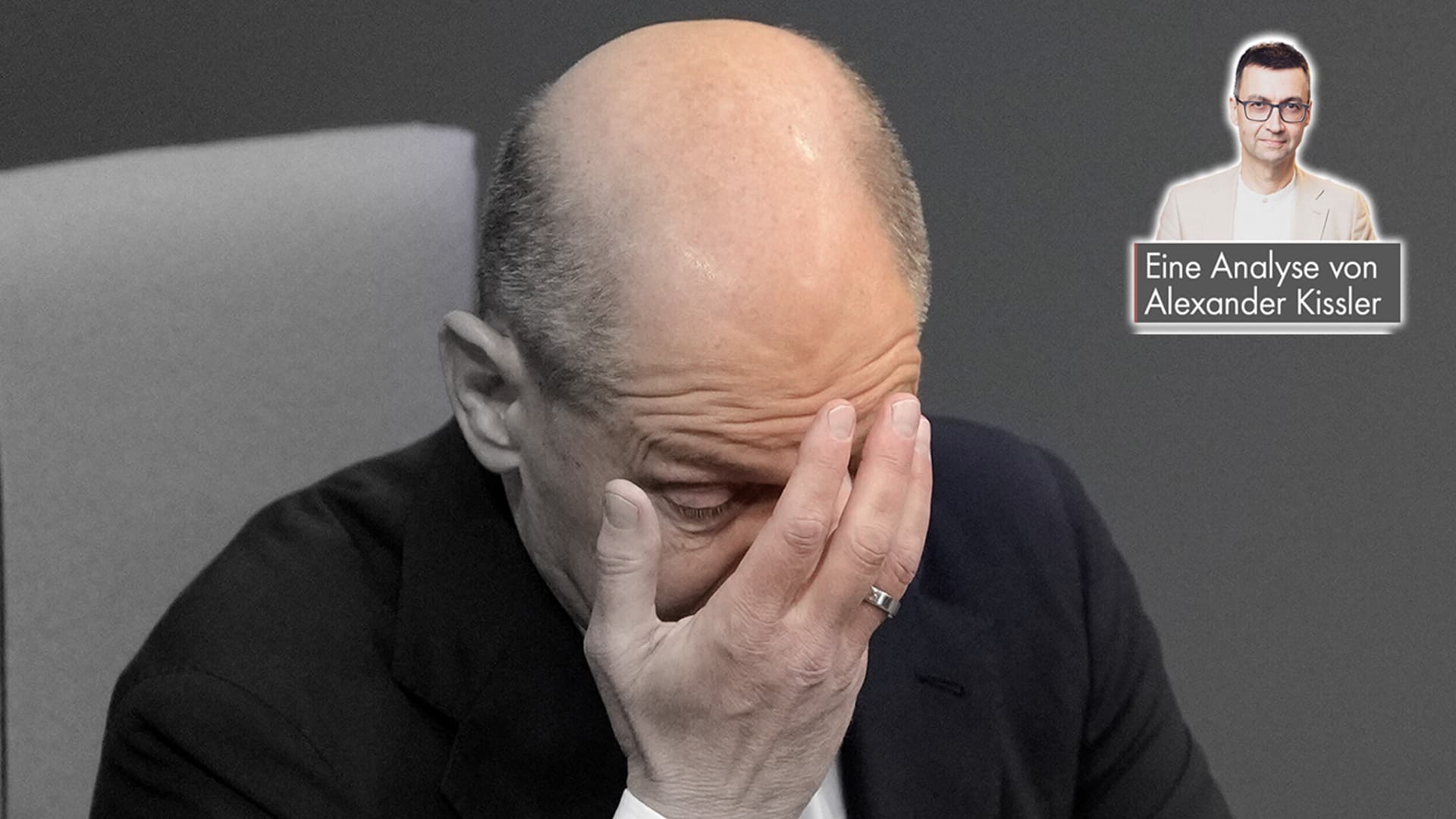 Regierungserklärung von Olaf Scholz: Ein Unbelehrbarer tritt ab