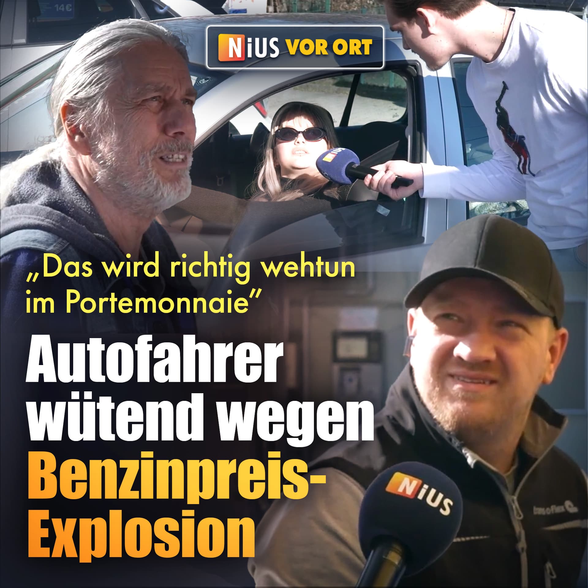 „Das wird richtig wehtun im Portemonnaie“: Autofahrer wütend wegen Benzinpreis-Explosion