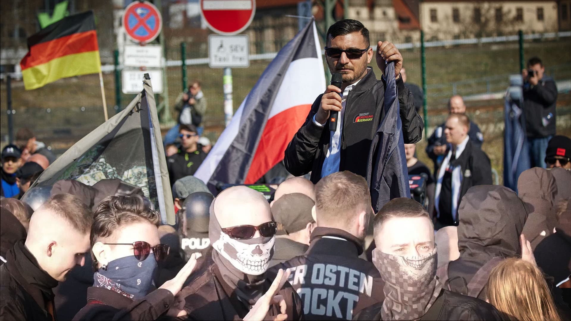Warum marschierte bei der Neonazi-Demo in Berlin ein Türke vorweg? Eine Spurensuche