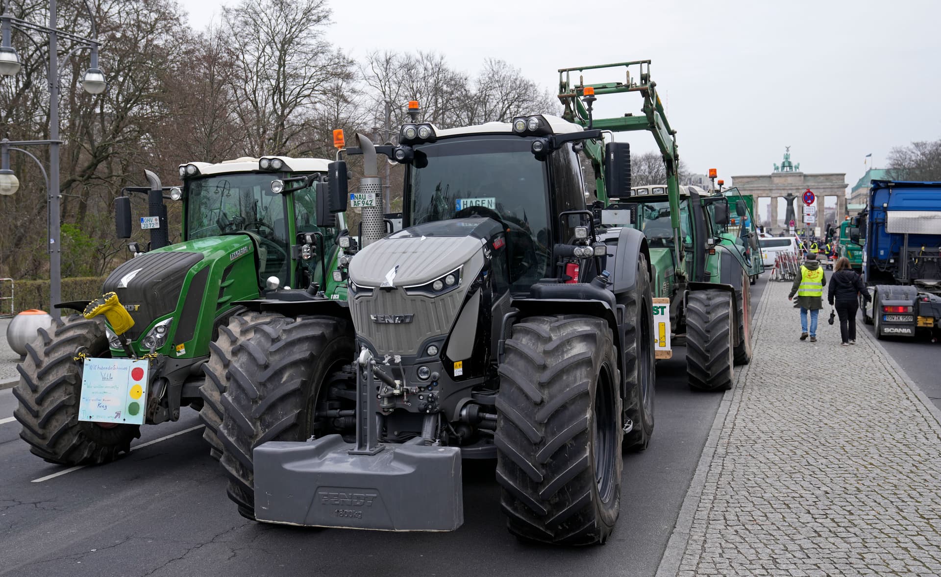 Bauern-Proteste: Ja, sie rollen noch!