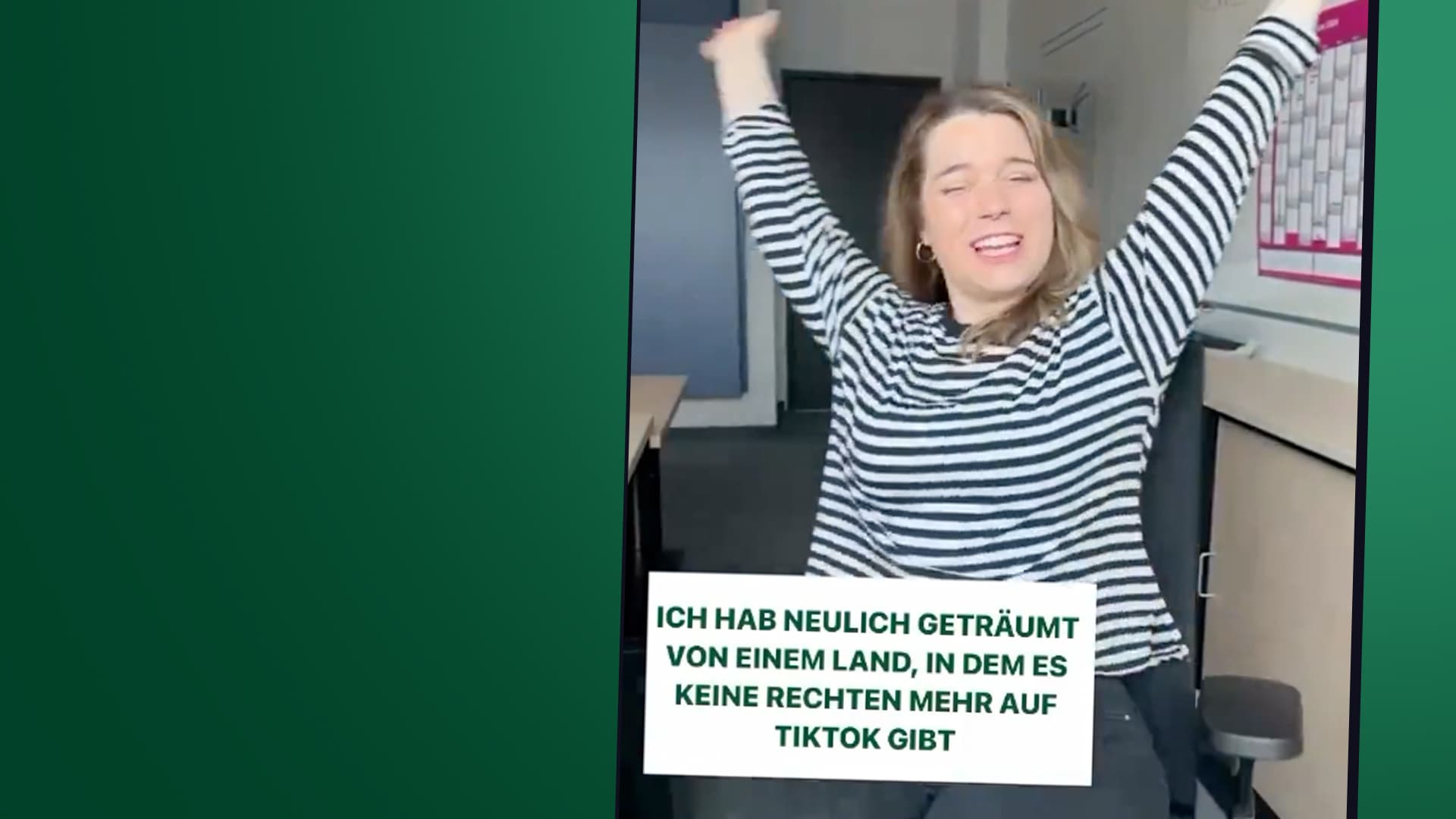 Linke Phantasien: Diese Grüne träumt von einer Welt ohne Rechte