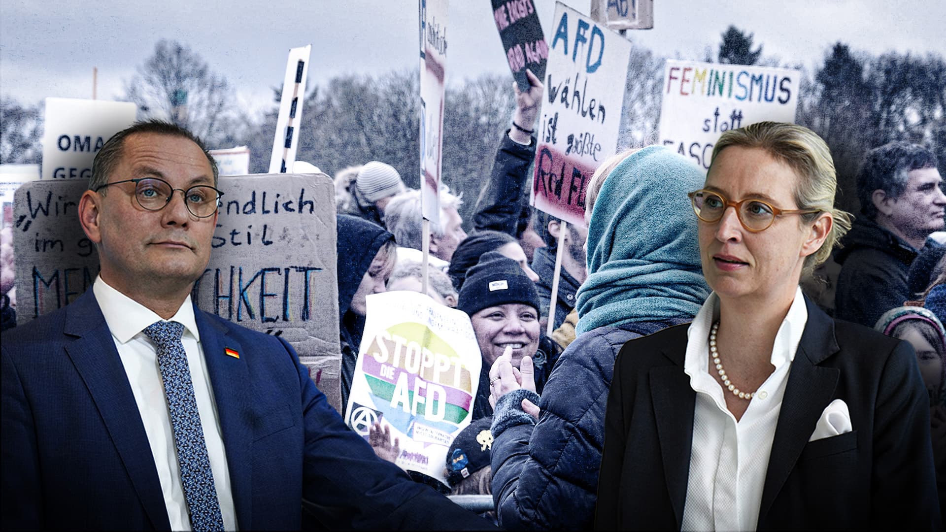 Minus 3 Prozentpunkte: Warum der AfD-Absturz nur wenig mit den Demos zu tun hat