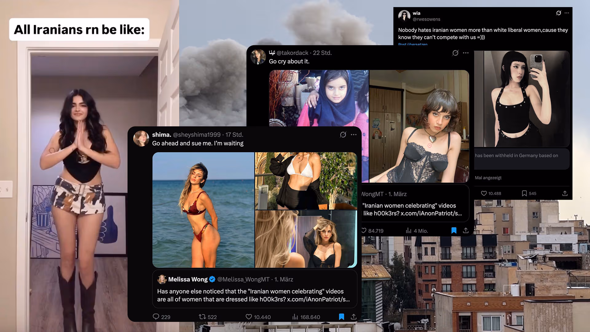 Nach Schwächung der Mullahs: Iranische Frauen zeigen Haut – und auf Social Media reagieren viele wie die Sittenpolizei