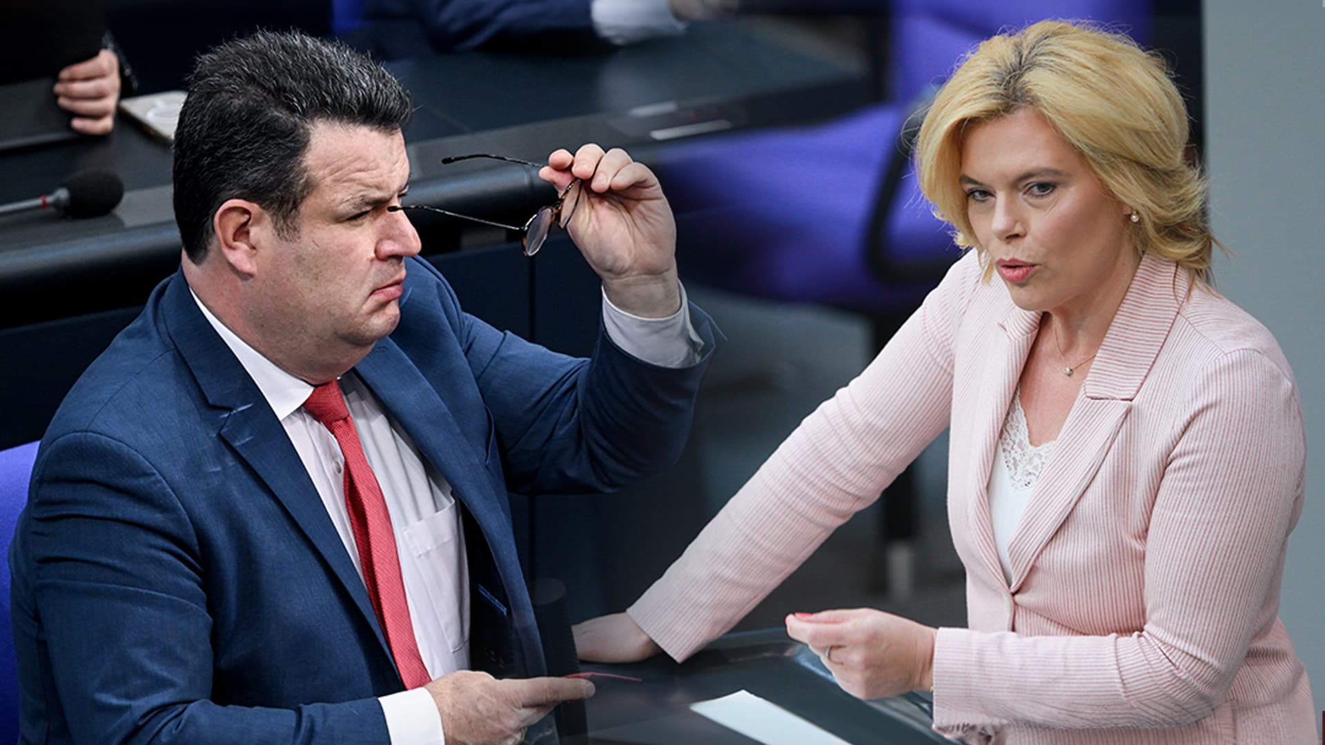 Hubertus Heil feiert Arbeitsrekord, doch CDU-Klöckner widerspricht: „Nur die halbe Wahrheit“