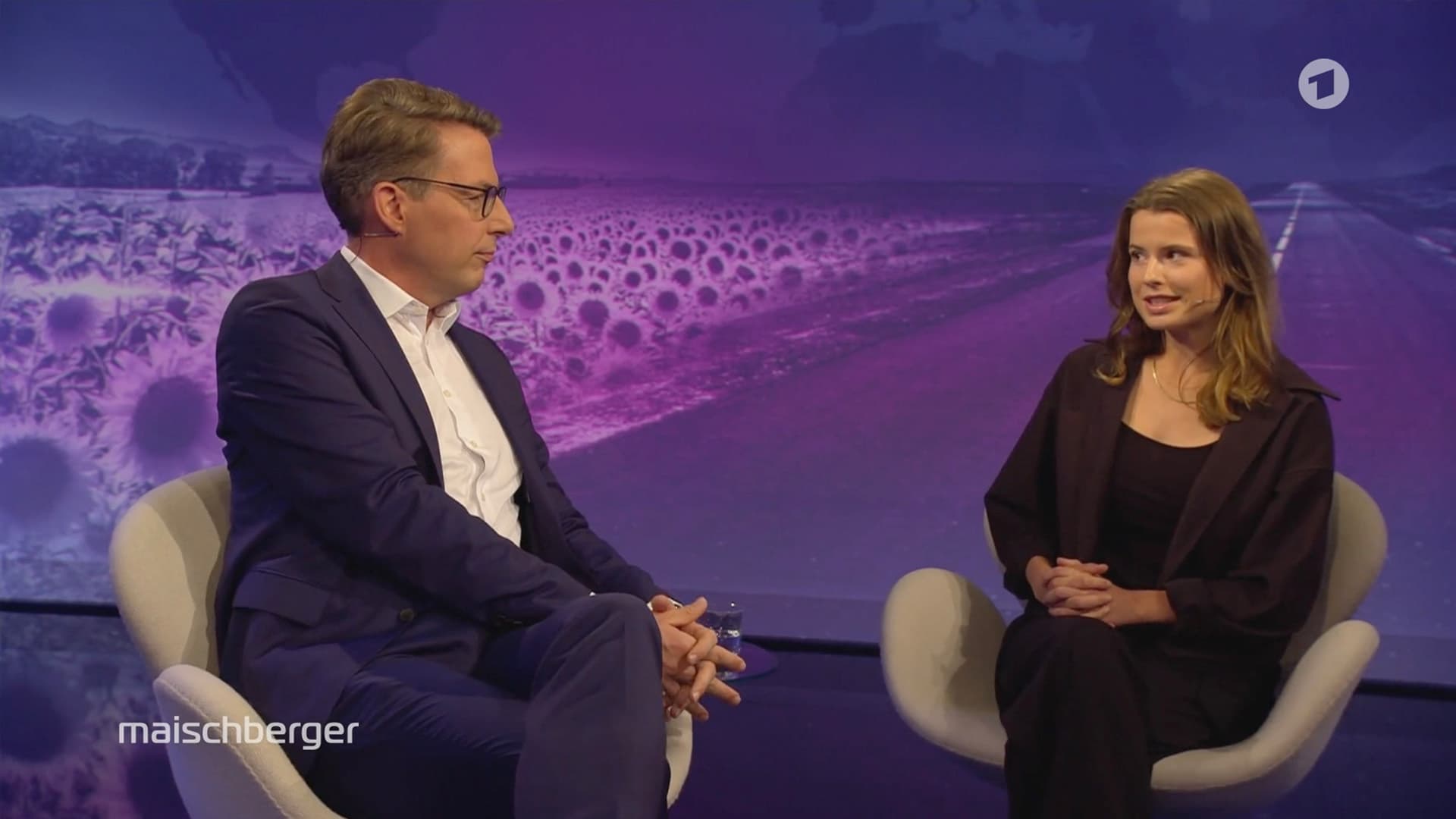 Neubauer-Blume-Diskussion über Strom-Importe: Maischberger korrigiert „Faktencheck“ drei Mal