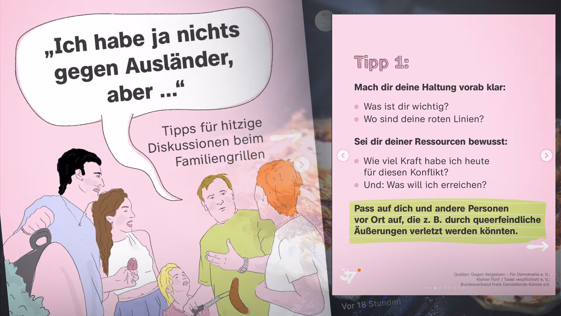 Für „Unsere Demokratie“: ZDF rät zu Widerspruch am Grill