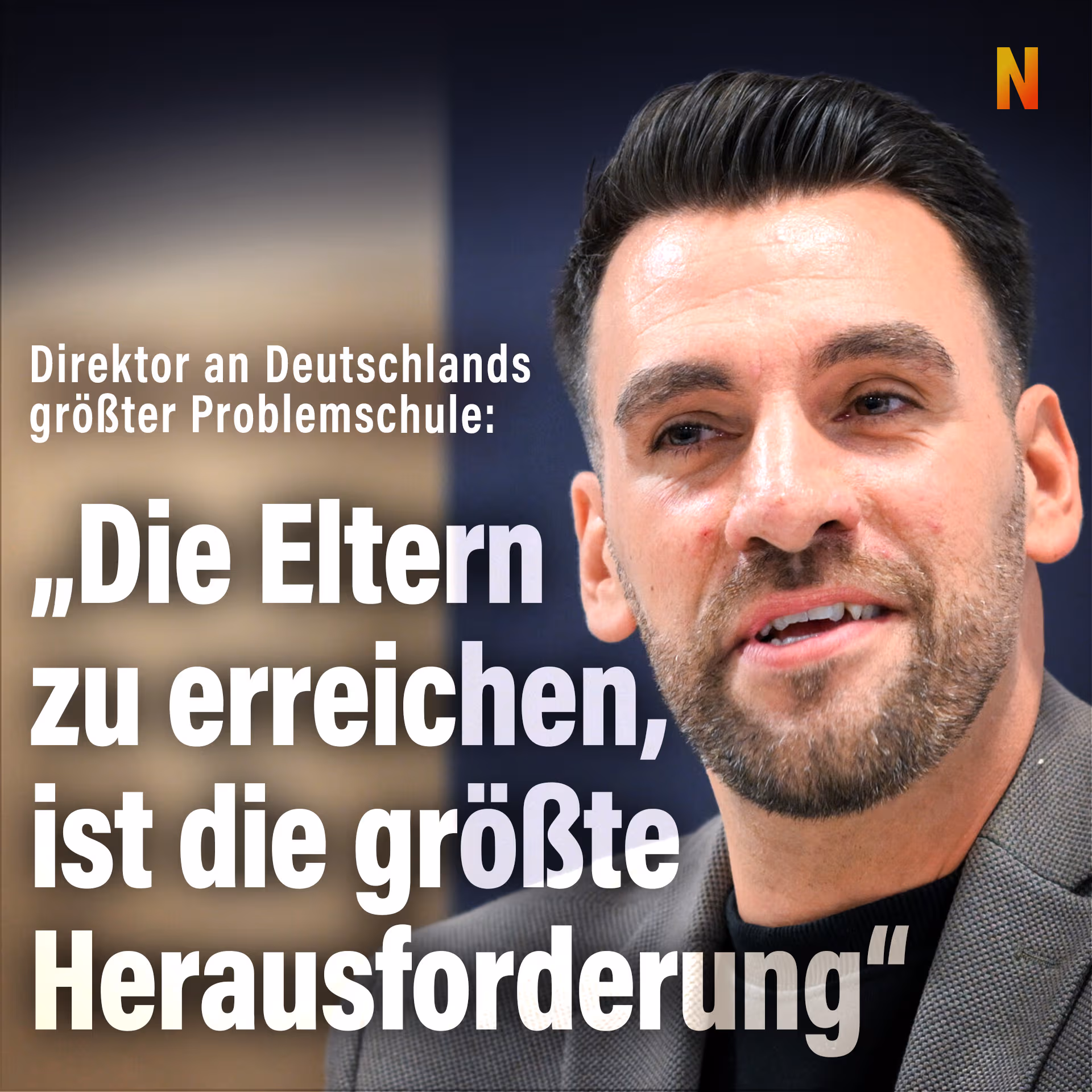 Schuldirektor an Deutschlands größter Problemschule: „Die Eltern zu erreichen, ist die größte Herausforderung“