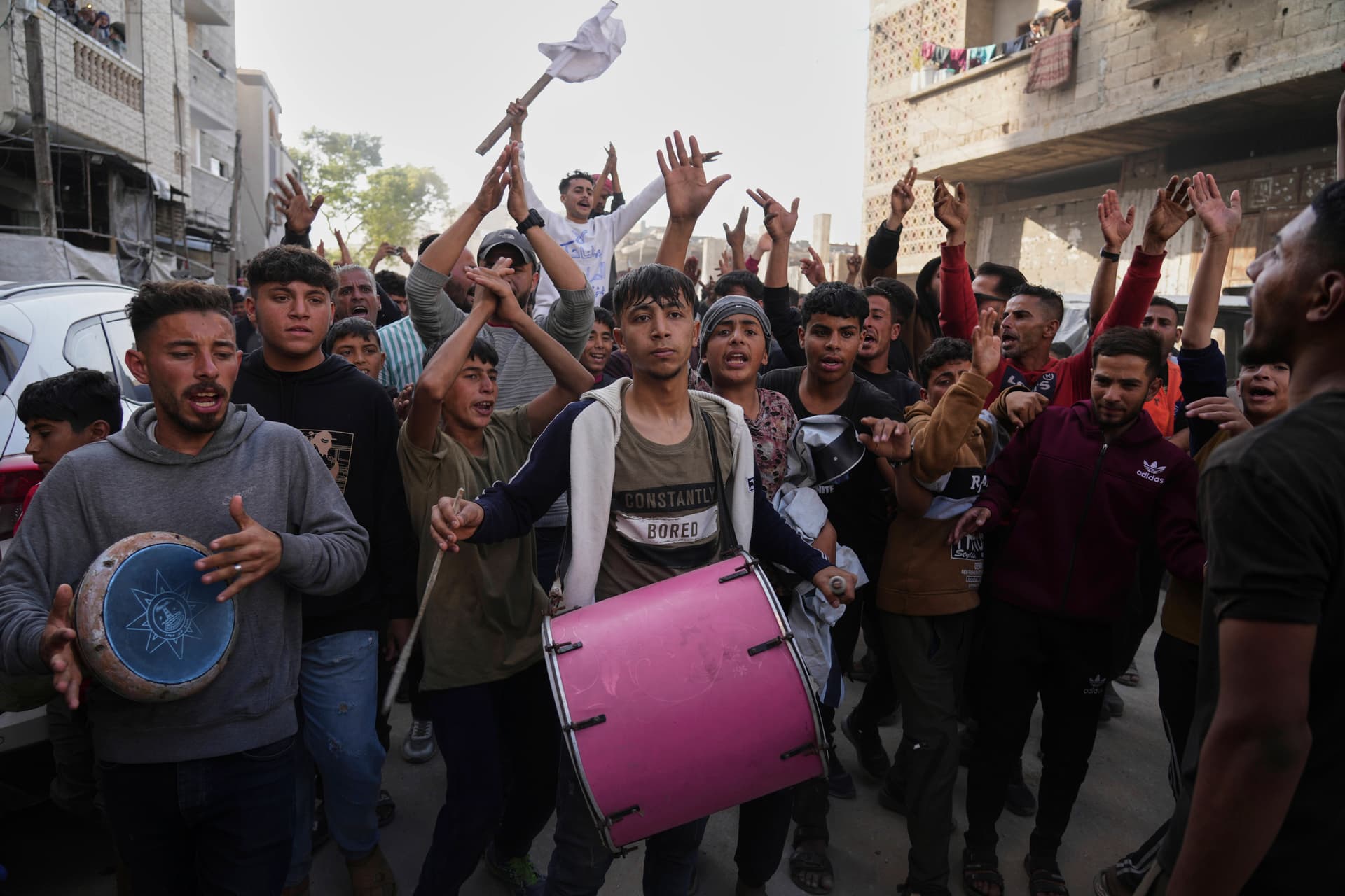 Tausende in Gaza protestieren gegen den Krieg und Hamas-Regime