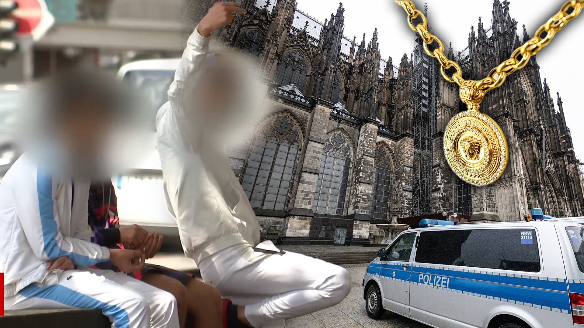 „Jugendliche aus nordafrikanischem Raum“: Polizei Köln warnt vor neuem Phänomen „Goldkettenabreissen“