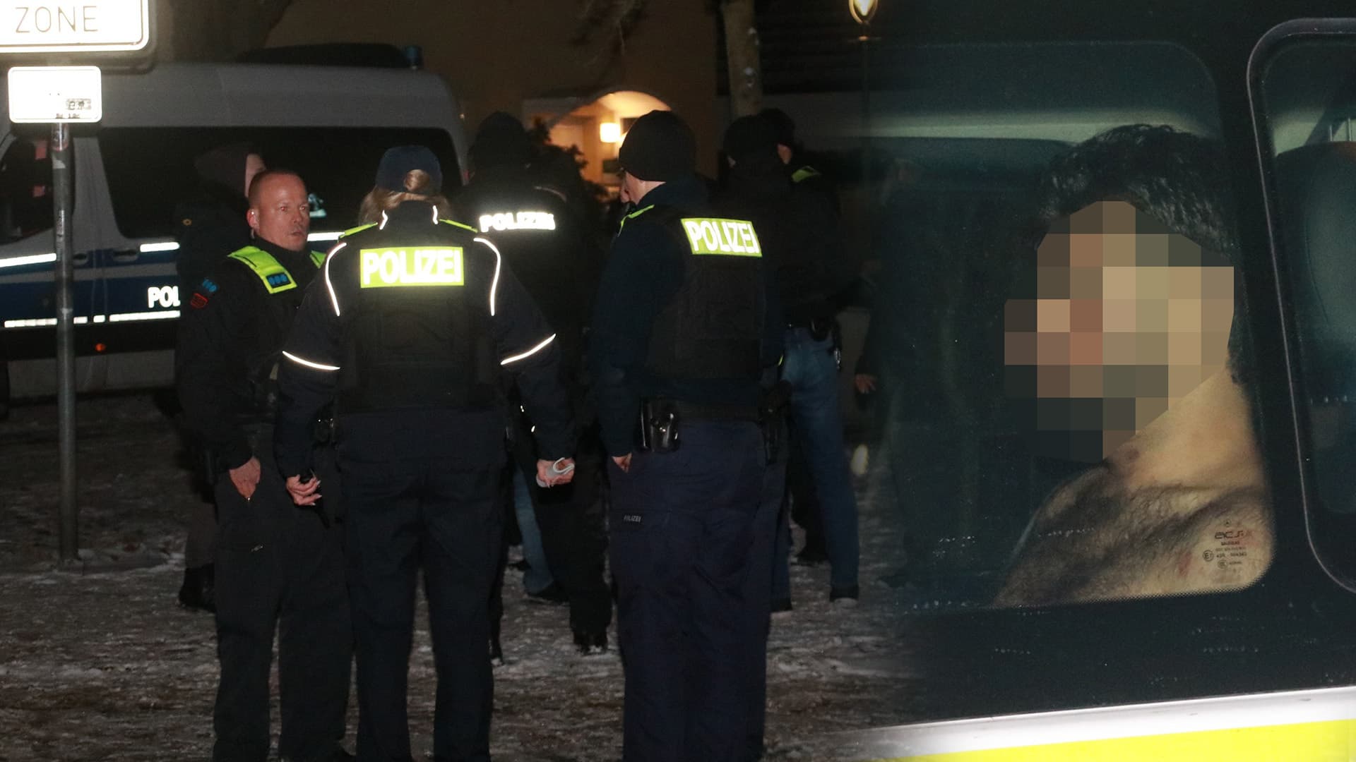 „Auseinandersetzung“ unter Flüchtlingen in Berlin: Mann in Wohnung ermordet, Verdächtiger mit nacktem Oberkörper festgenommen