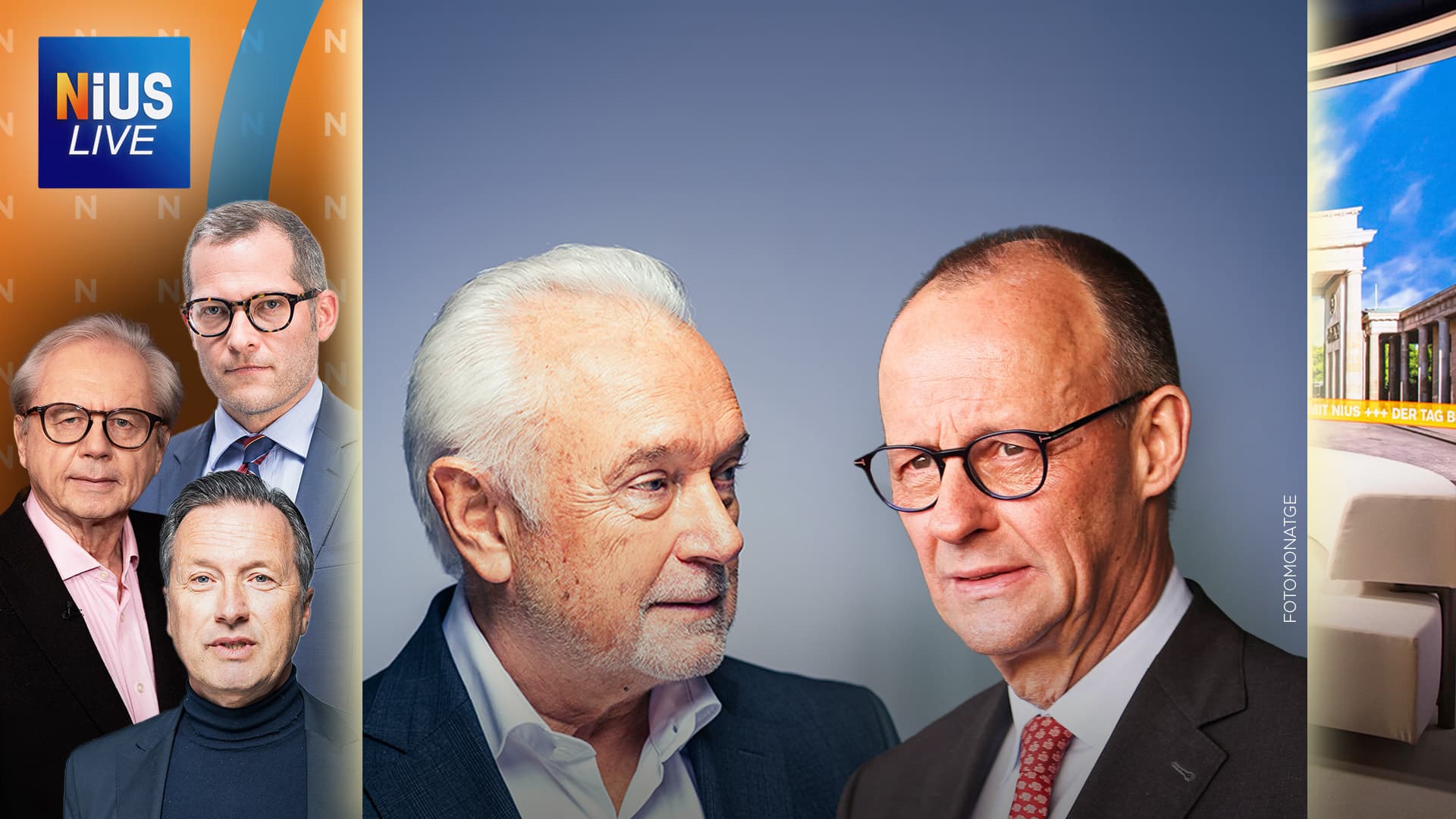 Am Freitag bei NIUS Live: Kubicki nennt Merz „Eierarsch“