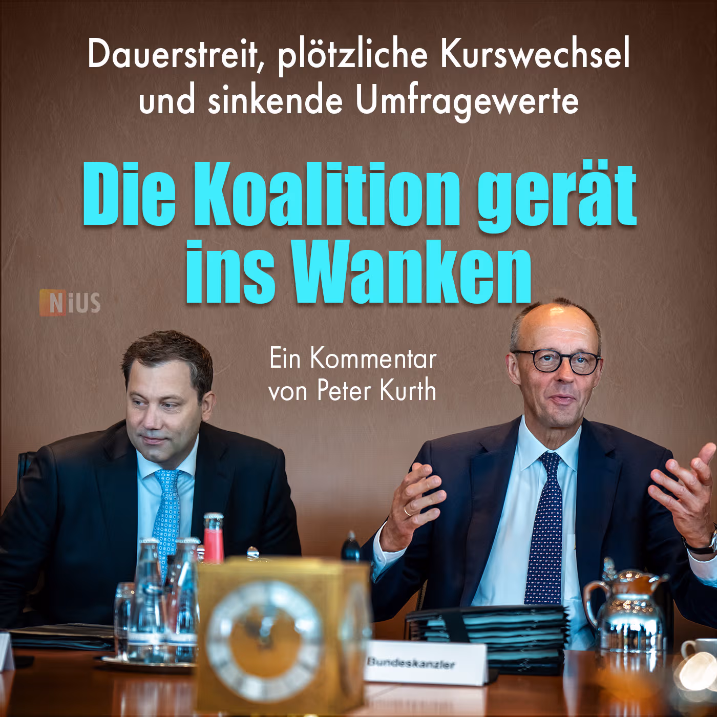 Dauerstreit, plötzliche Kurswechsel und sinkende Umfragewerte: Die Koalition gerät ins Wanken
